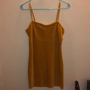 Clueless inspired mustard yellow 90’s dress